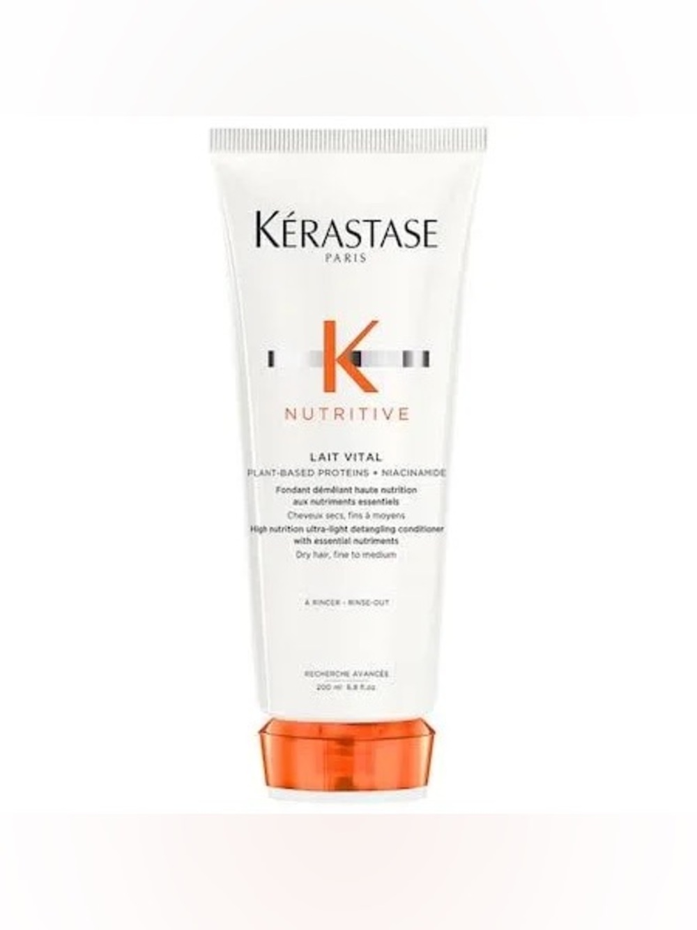 Kerastase Nutritive Lait Vital Conditioner - White & Orange
